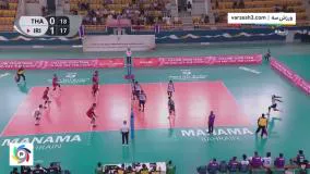 خلاصه والیبال ایران 3-1 تایلند