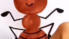 نقاشی مورچه