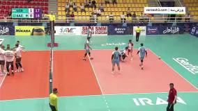 خلاصه والیبال ازبکستان 1-3 قزاقستان