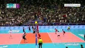 خلاصه والیبال ایران 0 -3 ژاپن