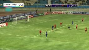 خلاصه بازی استقلال خوزستان 0 -1 تراکتور