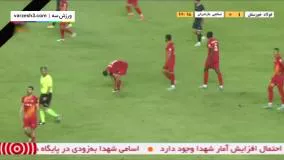 خلاصه بازی فولاد 1 - نساجی  لیگ برتر ایران