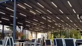 سازه چادری تالار پذیرای کافه